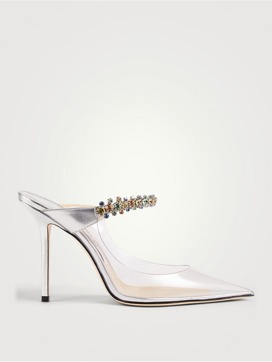 Jimmy Choo Shoes - Jimmy Choo
PVC Crystal Embellishments Mules